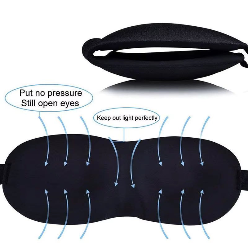 Sleep Mask – Soft, Breathable Eye Shade for Men & Women