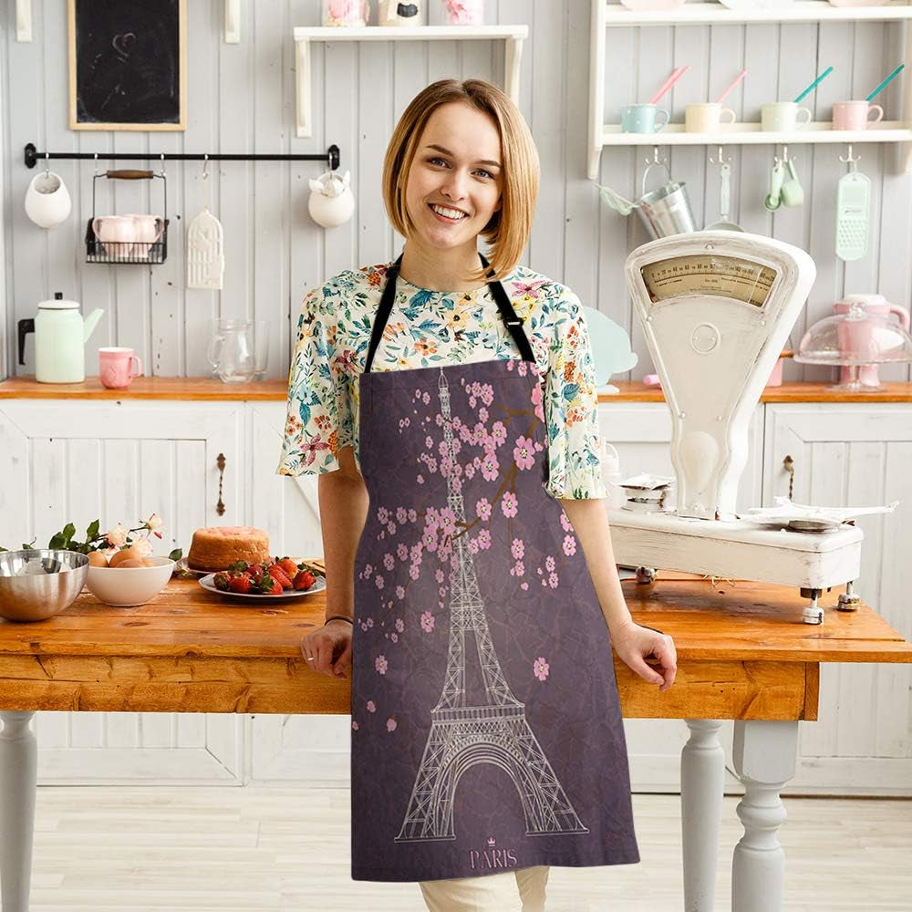 Eiffel Tower Kitchen Apron