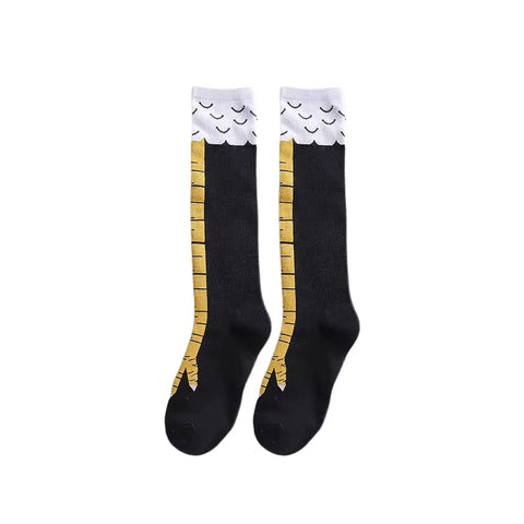 Thigh-High Chicken Socks 