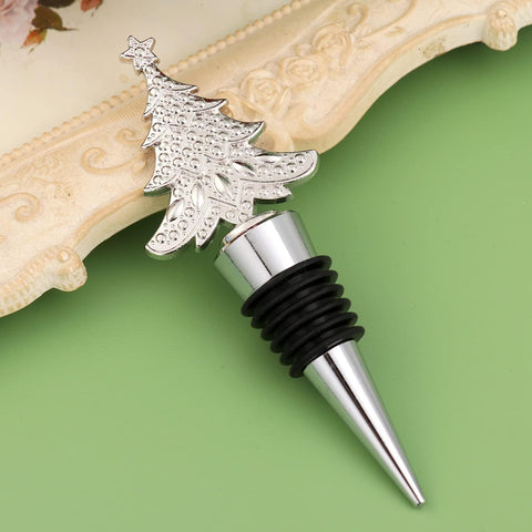 4-Pack Christmas Wine Bottle Stoppers 
