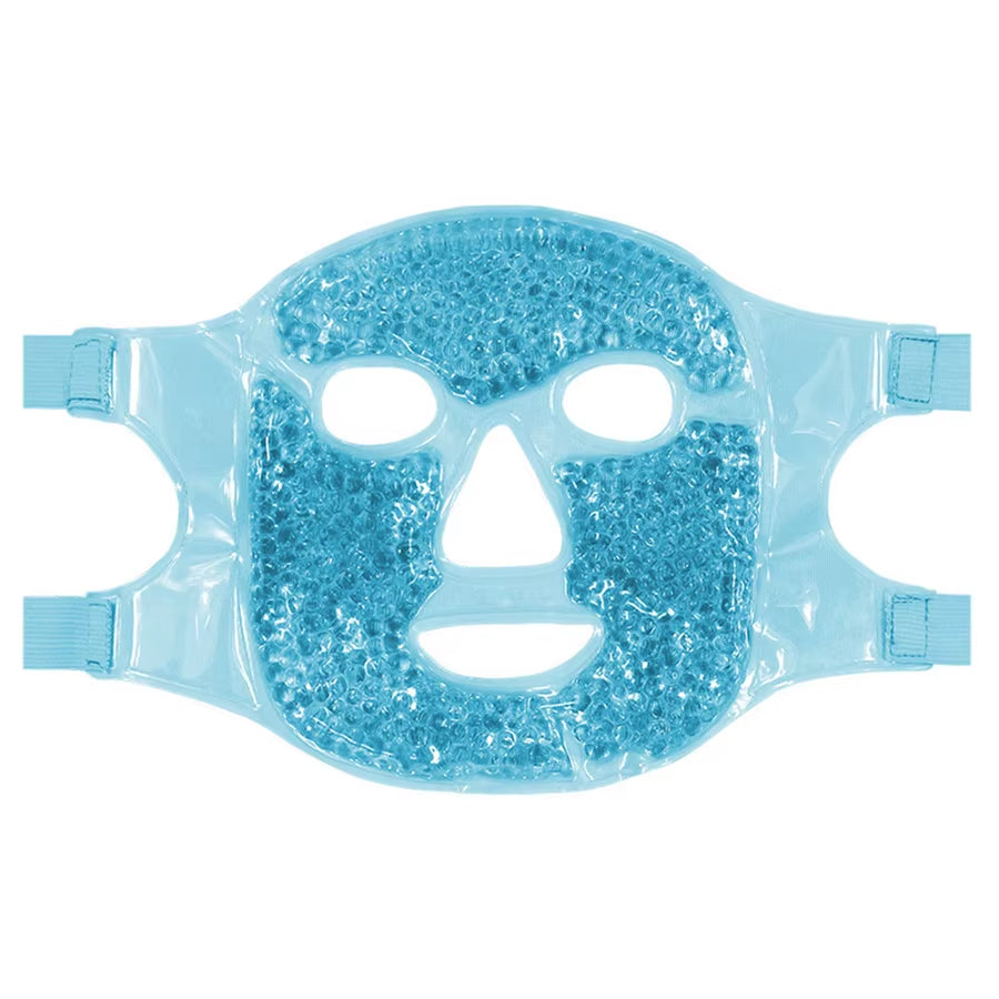 Cooling Face & Eye Mask  for Relaxation, Puffiness Relief & Spa Sleep Therapy