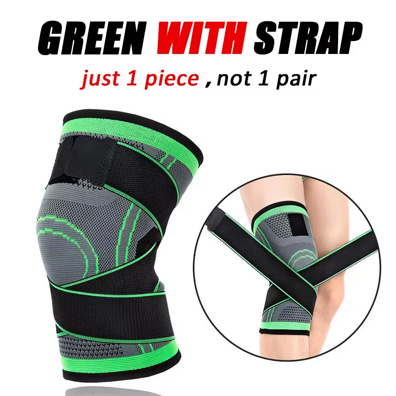 Adjustable Sports Knee Brace Stabilizer Support for Pain Relief