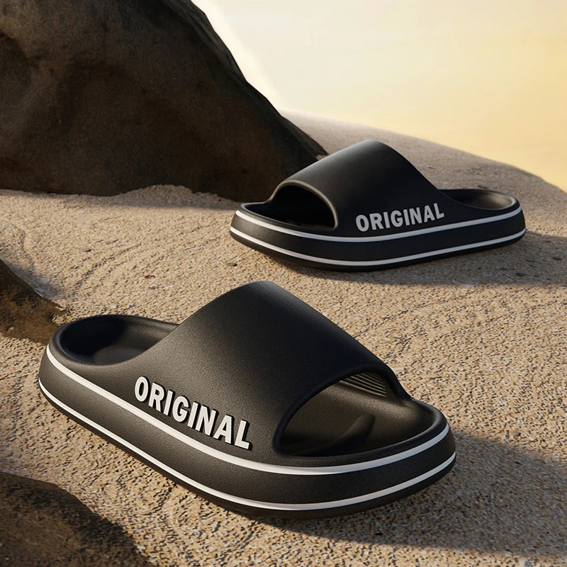 Unisex Summer Slides – Thick-Soled Anti-Slip Slippers