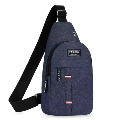 Men’s One-Shoulder Crossbody Bag For Large-Capacity 