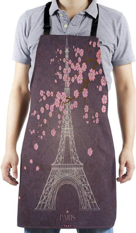 Eiffel Tower Kitchen Apron
