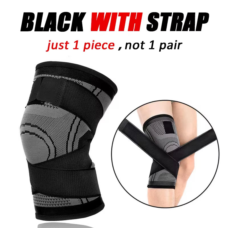 Adjustable Sports Knee Brace Stabilizer Support for Pain Relief