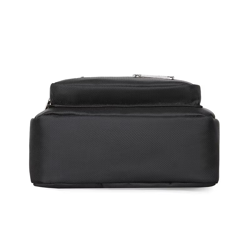 Waterproof Shoulder  Bag Multiple Zipper Pockets