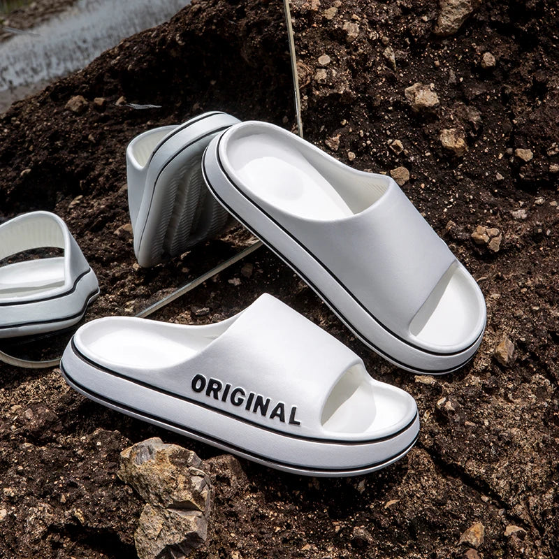 Unisex Summer Slides – Thick-Soled Anti-Slip Slippers