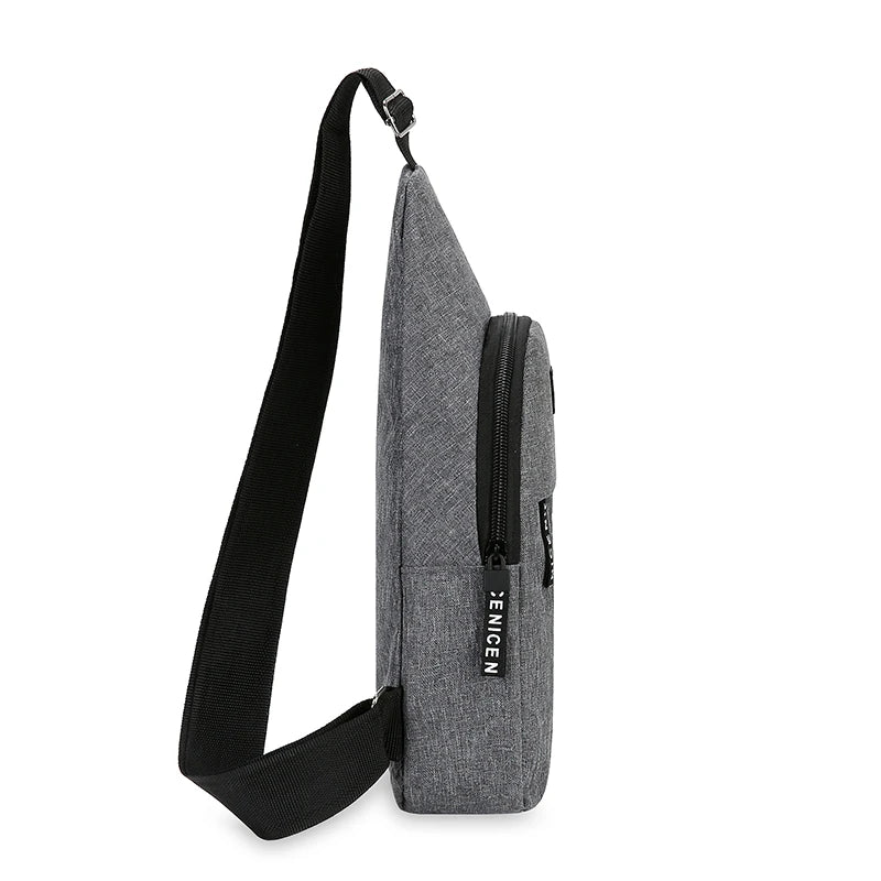 Men’s One-Shoulder Crossbody Bag For Large-Capacity 