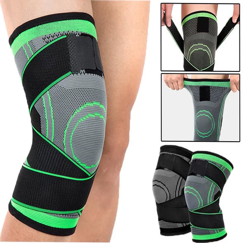 Adjustable Sports Knee Brace Stabilizer Support for Pain Relief
