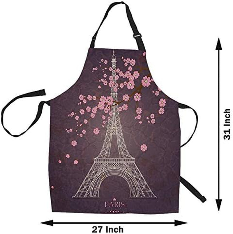 Eiffel Tower Kitchen Apron