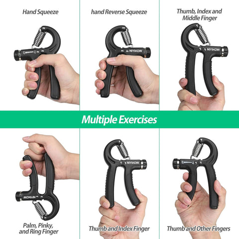 Adjustable Grip Strength Trainer  Hand & Forearm Strengthener