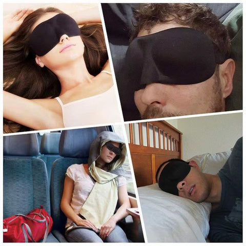  Sleep Mask – Soft, Breathable Eye Shade for Men & Women