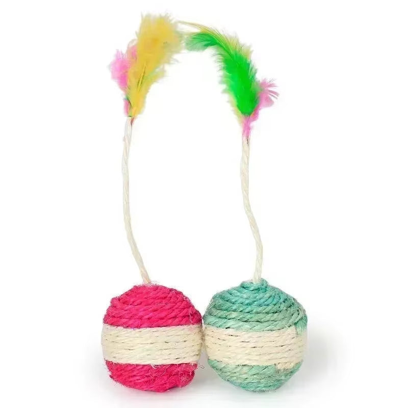  Scratching Ball Cat Toy Training Toy for Kittens and Active Cats
