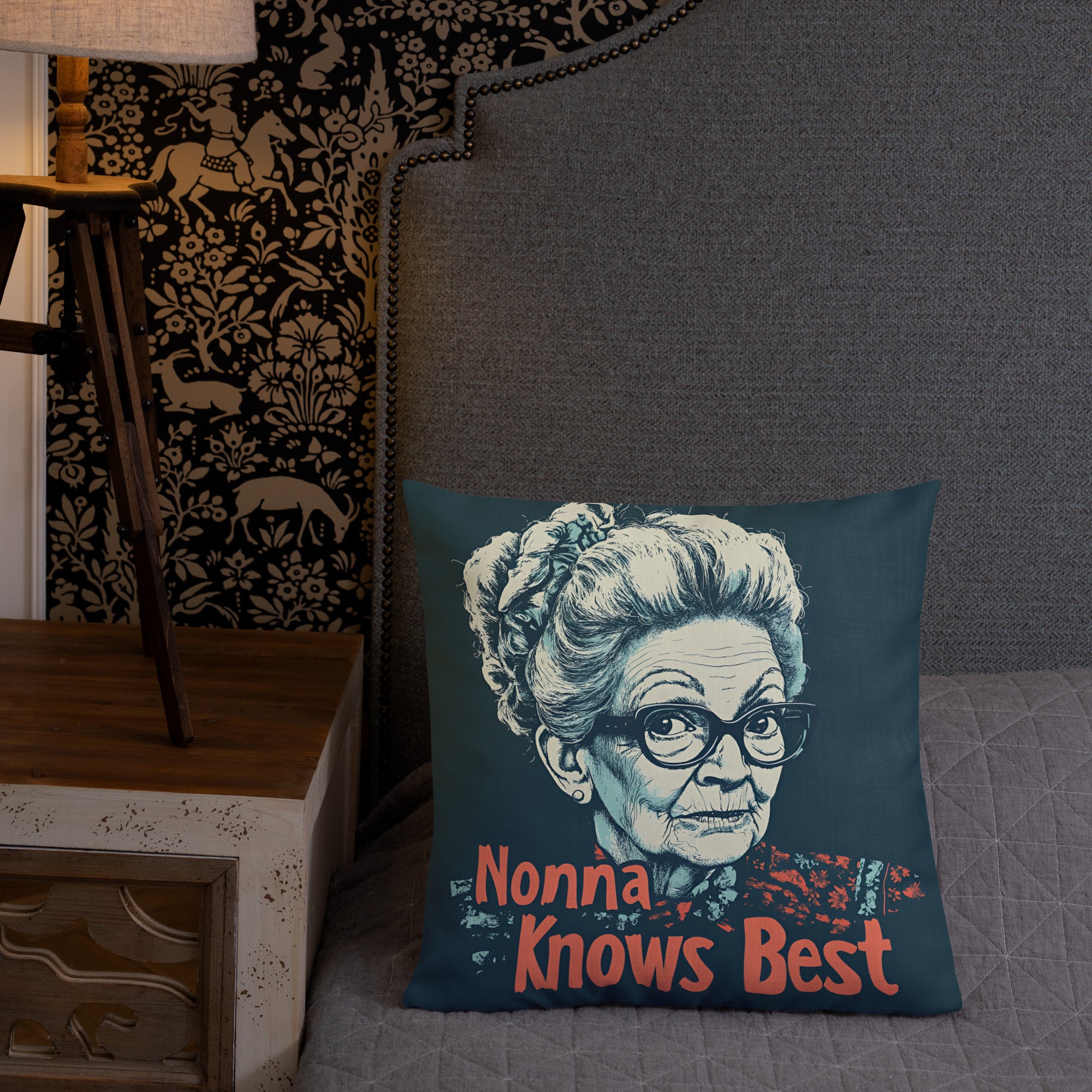 Nonna Knows Best - Premium Pillow