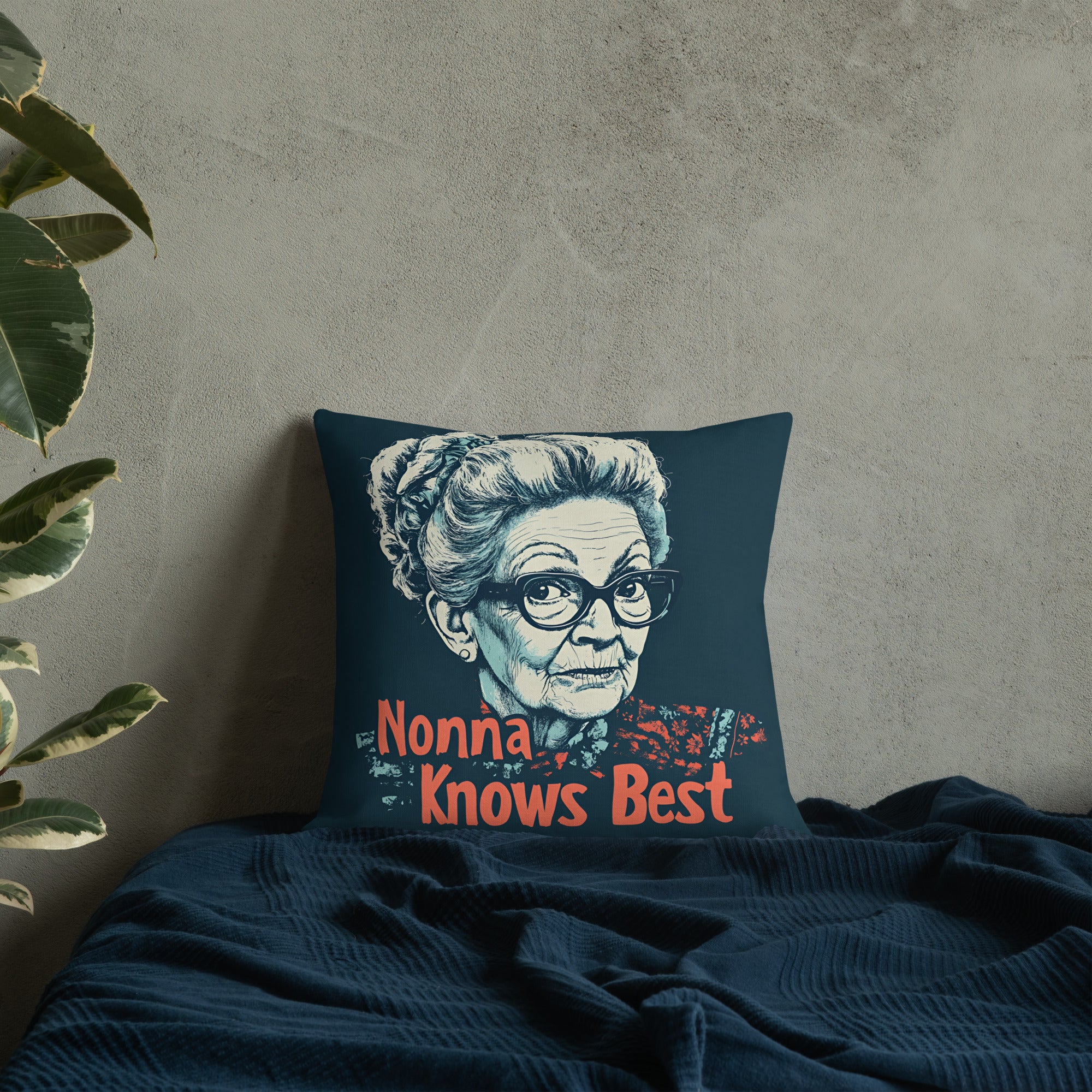 Nonna Knows Best - Premium Pillow