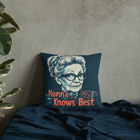 Nonna Knows Best - Premium Pillow
