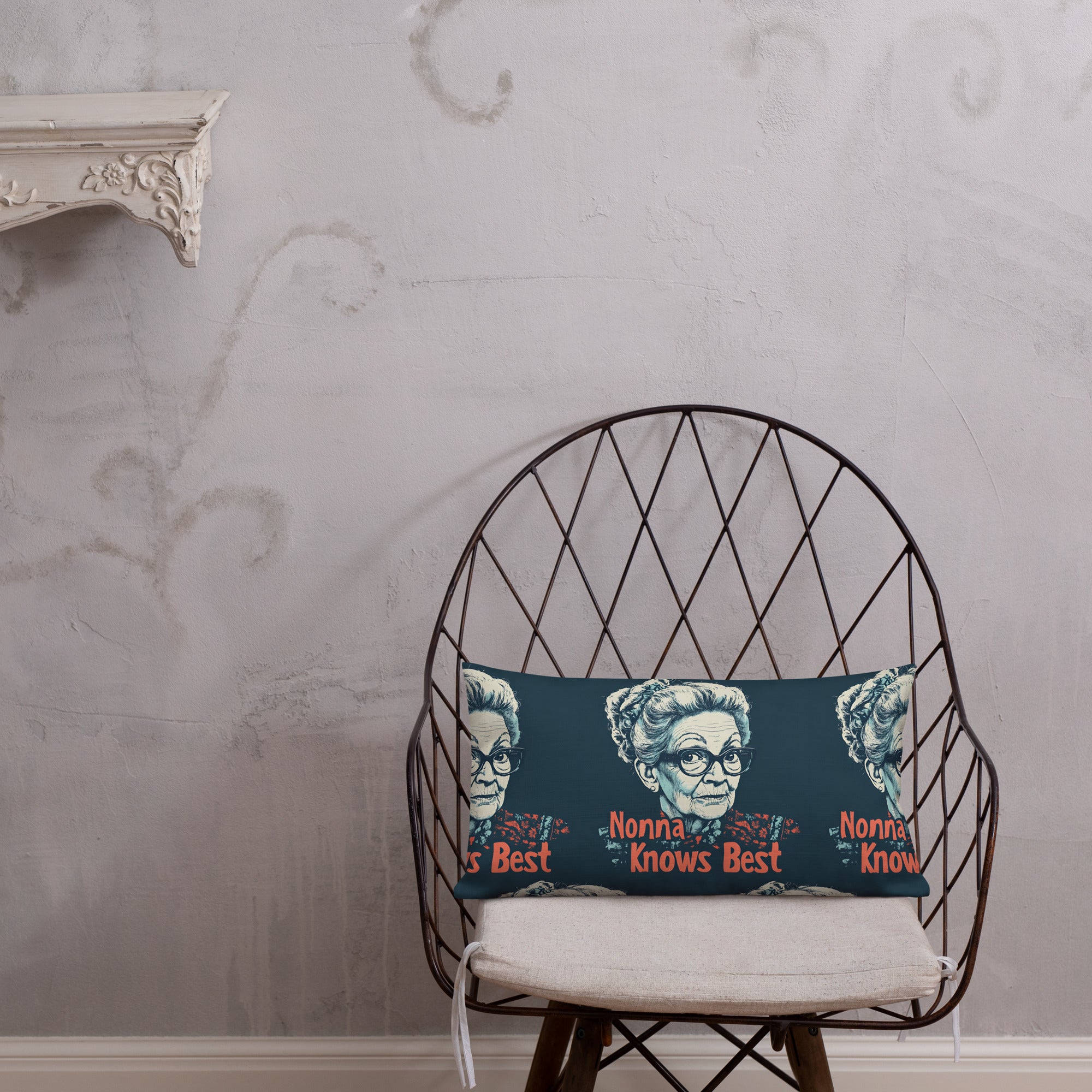 Nonna Knows Best - Premium Pillow