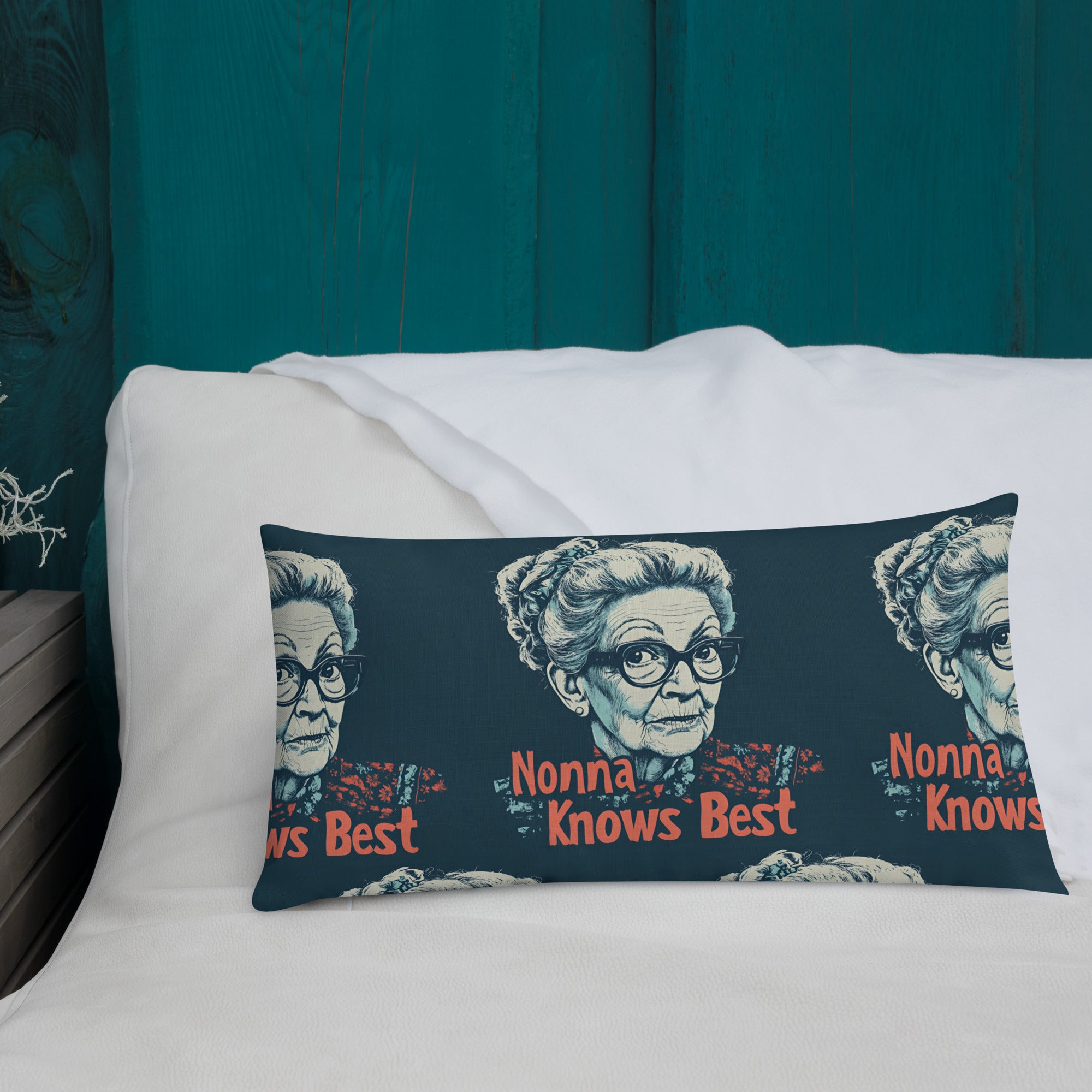Nonna Knows Best - Premium Pillow