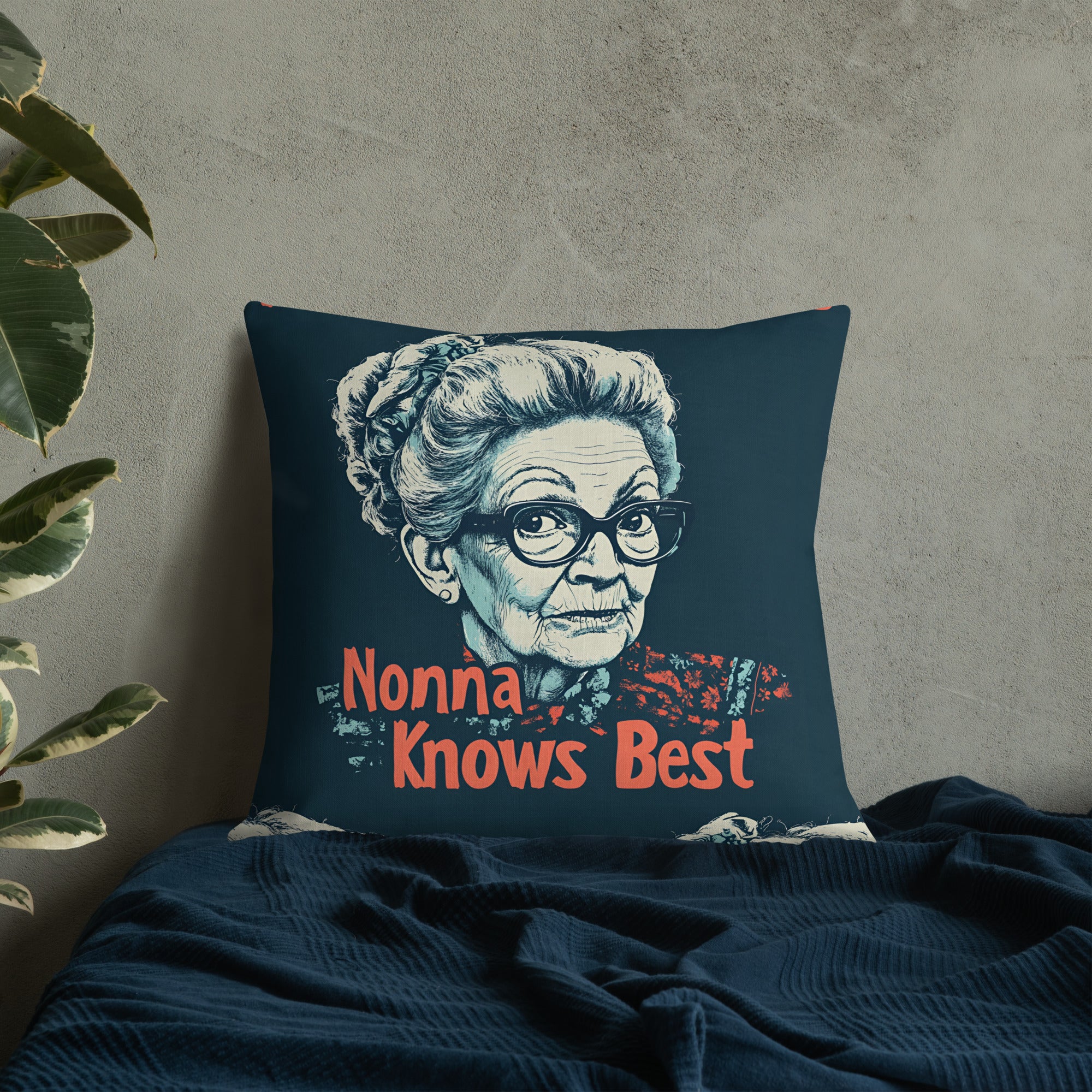 Nonna Knows Best - Premium Pillow