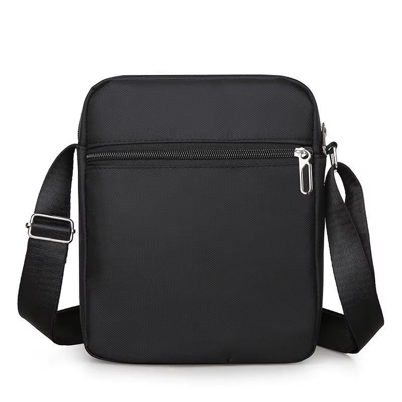 Waterproof Shoulder  Bag Multiple Zipper Pockets