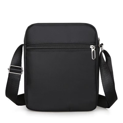 Waterproof Shoulder  Bag Multiple Zipper Pockets