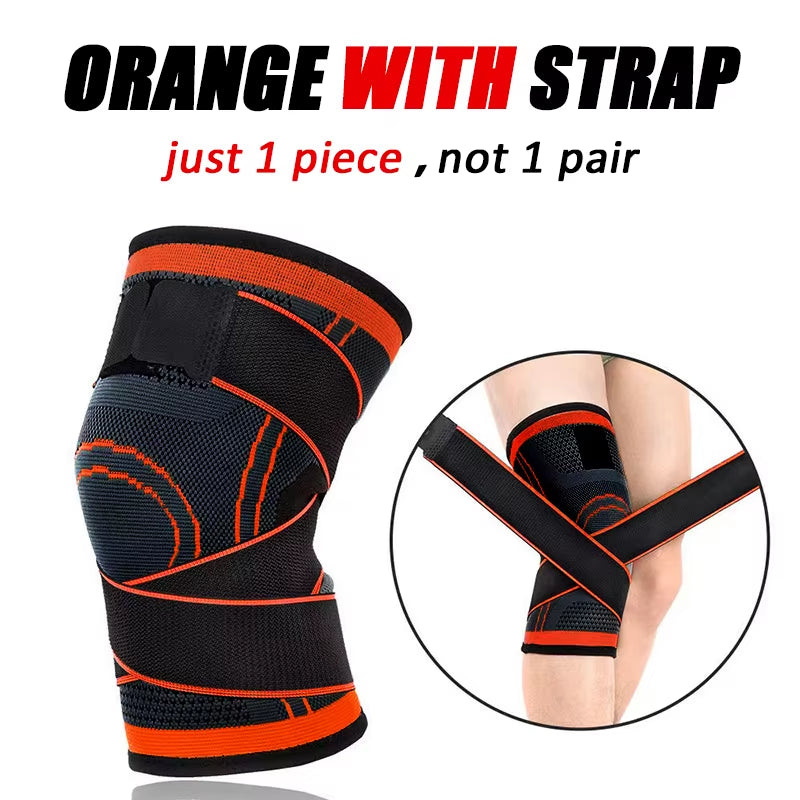 Adjustable Sports Knee Brace Stabilizer Support for Pain Relief
