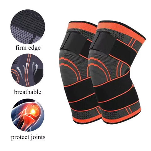 Adjustable Sports Knee Brace Stabilizer Support for Pain Relief