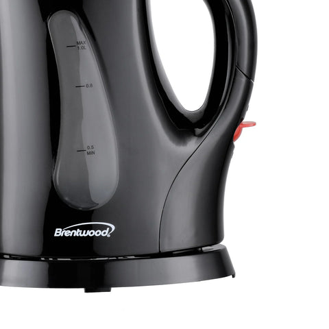 "BPA-Free 1-Liter Cordless Electric Kettle