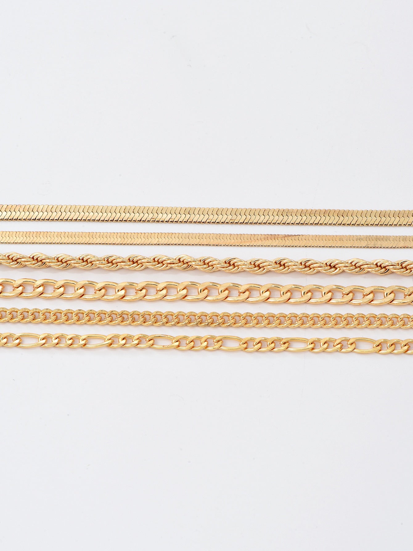 6Pcs Twist Detail Bracelet