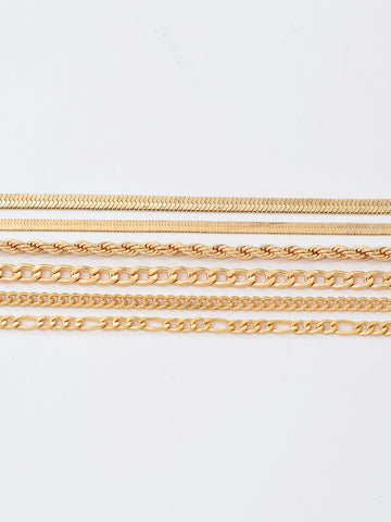 6Pcs Twist Detail Bracelet