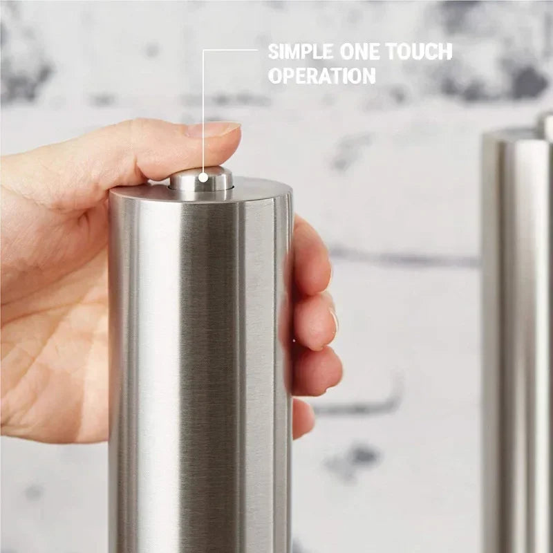 Stainless Steel Electric Salt/Pepper Grinder 