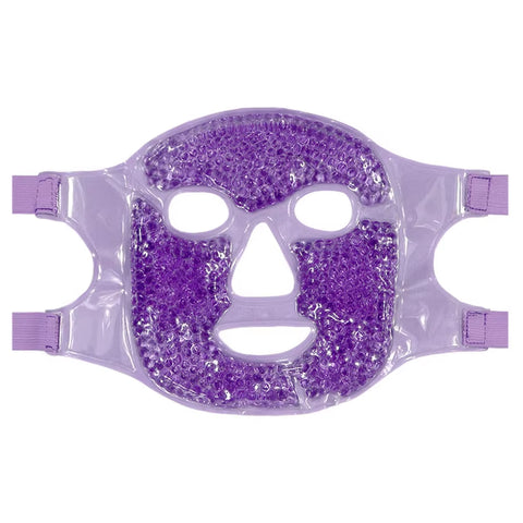 Cooling Face & Eye Mask  for Relaxation, Puffiness Relief & Spa Sleep Therapy
